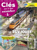 Clés pour le train miniature